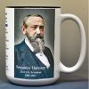 Benjamin Harrison, US President biographical history mug.