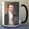 James Monroe, US President biographical history mug.