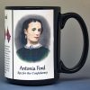 Antonia Ford, Confederate spy biographical history mug.