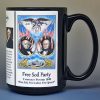 Free Soil Party, Civil War Union biographical history mug.
