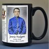 Jennie Hodgers, Union Army, US Civil War biographical history mug.
