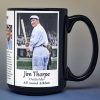 Jim Thorpe, baseball biographical history mug.