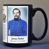 James Porter, US Cavalry biographical history mug.
