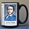 Gardner Blodgett, inventor and Major Union Army, US Civil War biographical history mug.