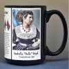 Isabella "Belle" Boyd, Civil War Confederate spy biographical history mug.