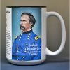 Joshua Chamberlain, Union Army, US Civil War biographical history mug.