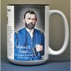 Ulysses S. Grant, Lieutenant General Union Army, US Civil War biographical history mug.