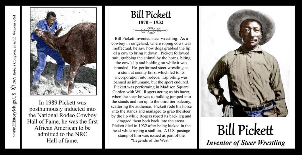 Pickett, Bill ProRodeo HistoryMugs.us