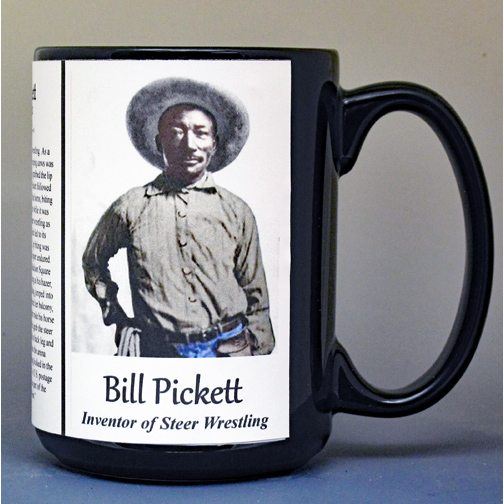 Bill Pickett Pro-Rodeo history mug.