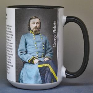 George Pickett, US Civil War history mug.