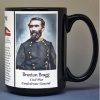 Braxton Bragg, US Civil War biographical history mug.