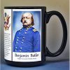 Benjamin Butler, Union Army, US Civil War biographical history mug.