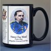Henry Clay Wood, Brigadier General Union Army, US Civil War biographical history mug.