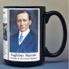 Guglielmo Marconi, scientist & inventor biographical history mug.