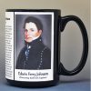Edwin Ferry Johnson, pioneering railroad engineer biographical history mug.