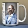 William Carney, Union Army, US Civil War biographical history mug.