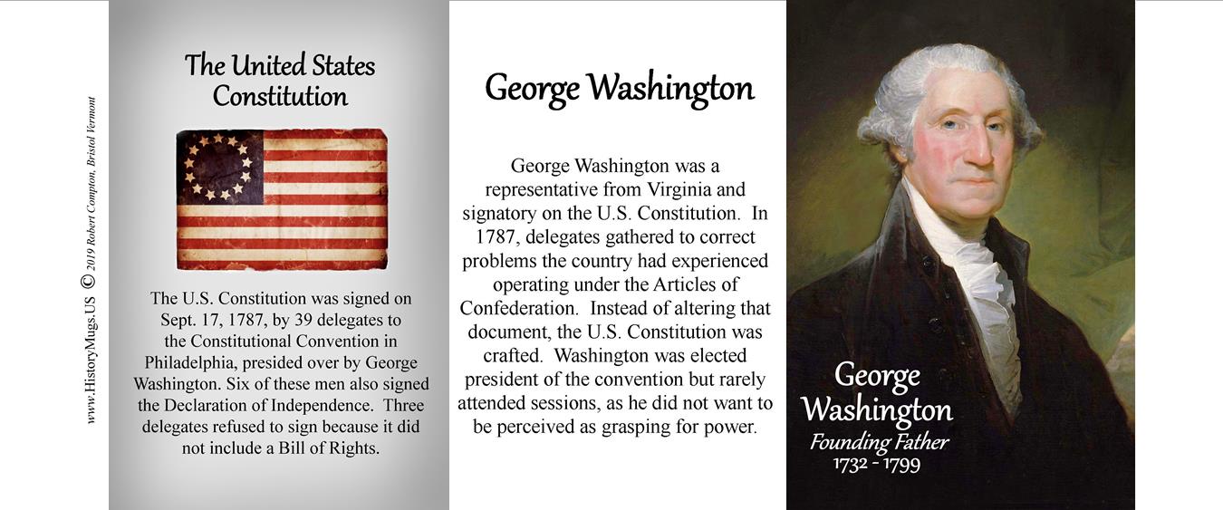 Washington, United States Constitution HistoryMugs.us