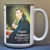 Francis Hopkinson, Declaration of Independence signatory biographical history mug.