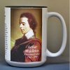 Arthur Middleton, Declaration of Independence signatory biographical history mug.