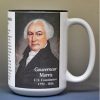 Gouverneur Morris, US Constitution signatory biographical history mug.