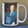 Robert Morris, Declaration of Independence signatory biographical history mug.