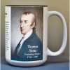 Thomas Stone, Declaration of Independence signatory biographical history mug.