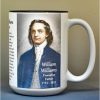 William Williams, Declaration of Independence signatory biographical history mug.