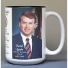 Dan Quayle, US Vice President biographical history mug.