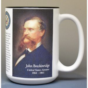 John Breckinridge, US Senator biographical history mug.