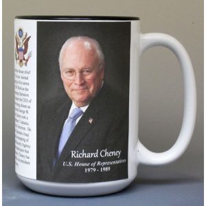 Dick Cheney, US House of Representatives biographical history mugs.