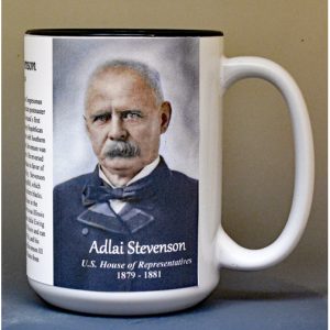 Adlai Stevenson, US Representative biographical history mug.