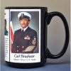 Carl Brashear, US Navy Master Diver biographical history mug.