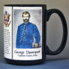George Davenport, Union Army, US Civil War biographical history mug.