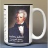 Andrew Jackson, US Senator biographical history mug.
