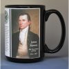 James Monroe, US Secretary of War biographical history mug.