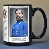 Napoleon Dana, Union Army, US Civil War biographical history mug.