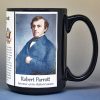 Robert Parrott, inventor of the rifled cannon biographical history mug.