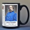 James Ricketts, Union Army, US Civil War biographical history mug.