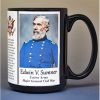 Edwin Sumner, Major General Union Army, US Civil War biographical history mug.