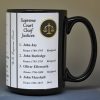 All of the US Supreme Court Chief Justices biographical history mug.