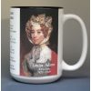 Louisa Adams, US First Lady biographical history mug.