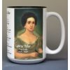 Letitia Tyler, US First Lady biographical history mug.