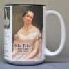 Julia Tyler, US First Lady history mug.