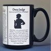 Oney Judge, freedom seeker and former slave, biographical history mug.