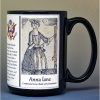 Anna Maria Lane, American Revolutionary War biographical history mug.