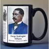 George Washington Williams, historian, lawyer, and author biographical history mug.