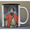 General John Burgoyne, Fort Ticonderoga history mug.