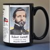 Robert Garnett, US Civil War biographical history mug.