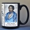 Henry "Box" Brown, escaped slavery, "pre" Civil War biographical history mug.