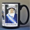 Katharine McCormick, suffragist and medical research pioneer, biographical history mug.